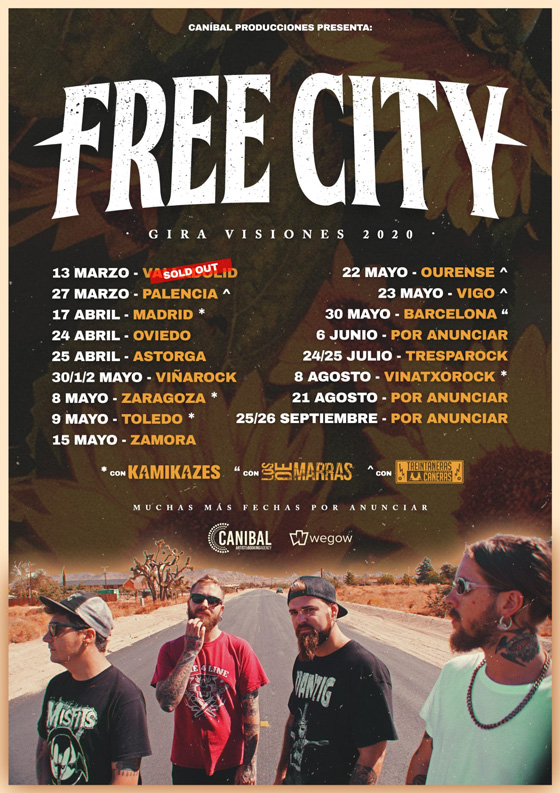 Gira Visiones de Free City