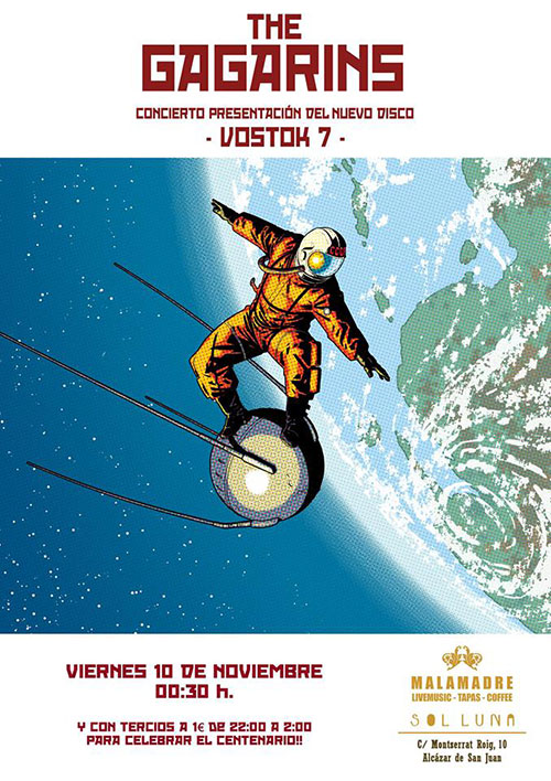 The Gagarins - Vostok 7 - Concierto