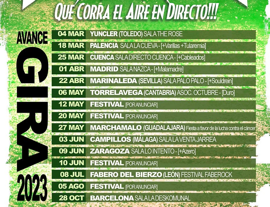 Gira Desastre 2023
