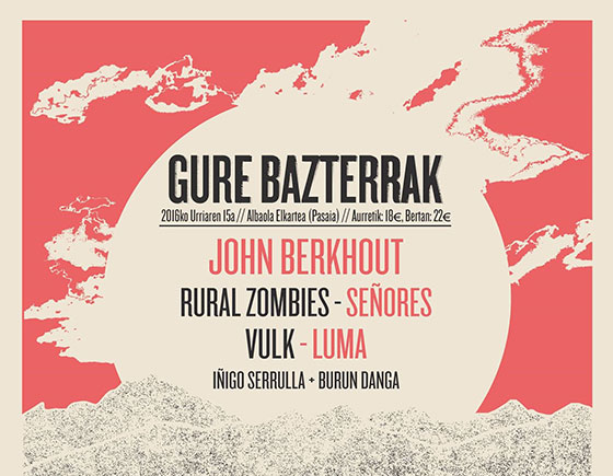 Cartel del Gure Bazterrak Fest