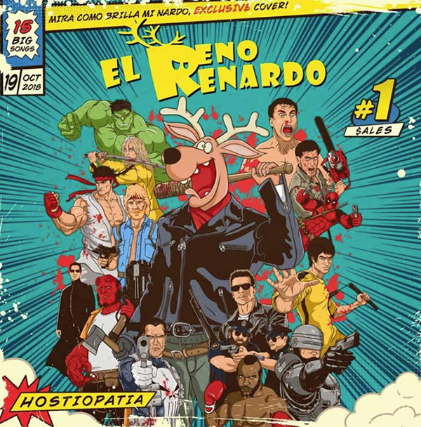 Portada de Hostiopatía, de El Reno Renardo