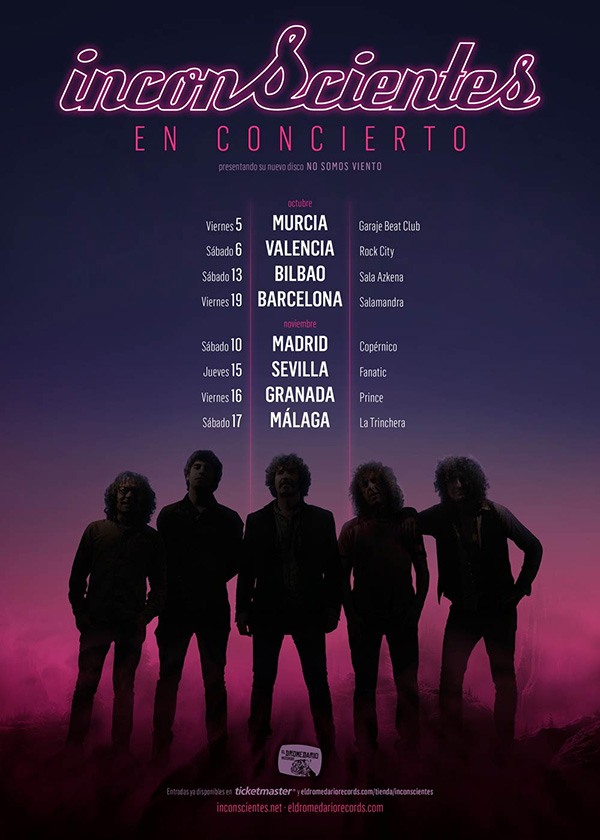 Conciertos de Inconscientes