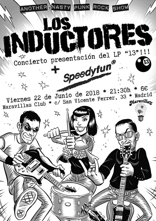 Los Inductores - Concierto de presentación