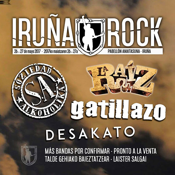 Cartel Iruña Rock 2017