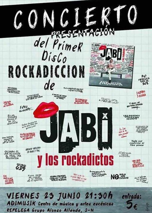 Jabi y los Rockadictos - Concierto presentación