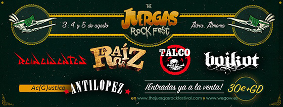 Cartel Juergas Rock 2017