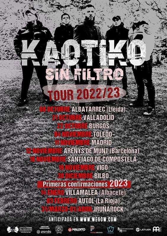 Gira 2022/2023 de Kaotiko