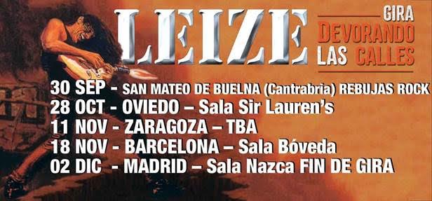 Conciertos Fin de gira Leize