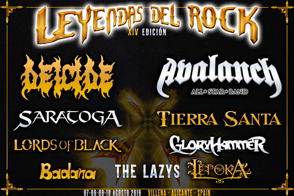 Cartel Festival Leyendas del Rock 2019