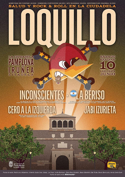 Loquillo en Iruña