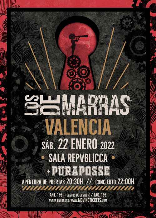 Los de Marras y Puraposse en concierto en Valencia