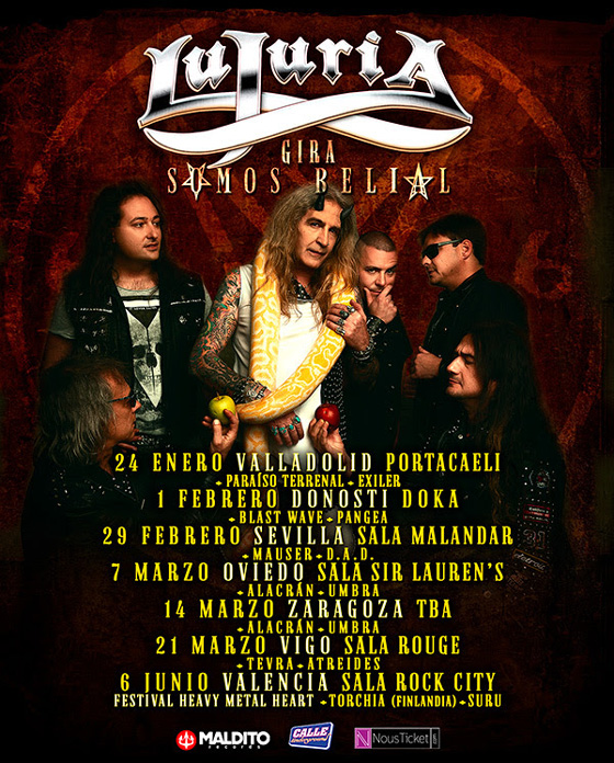 Gira Somos Belial de Lujuria