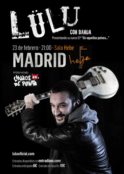 Lülu: Presentación en concierto en Madrid