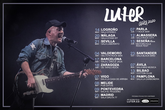 Gira de conciertos 2020 de Luter