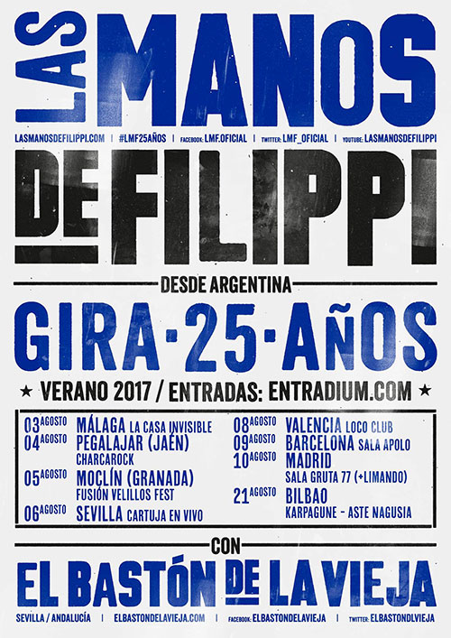 Gira de Las Manos de Filippi