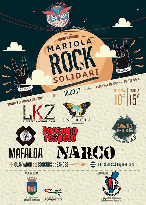 Cartel Mariola Rock 2017