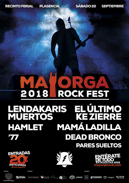 Cartel festival MayorgaRock 2018