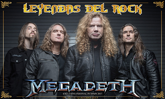 Megadeth al Leyendas del Rock