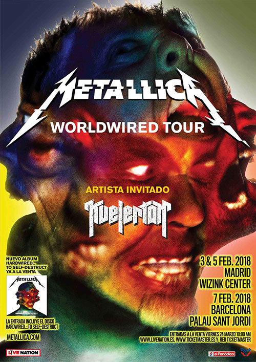 Metallica. Conciertos en España