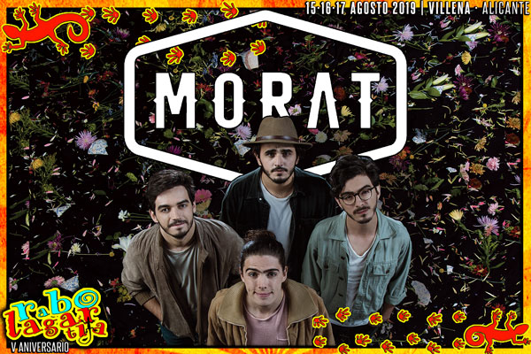 Morat en el festival Rabolagartija