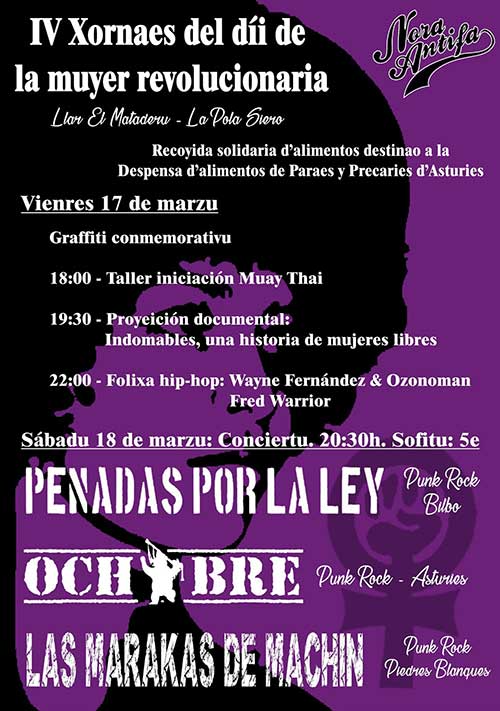 IV Jornadas del dia de la Mujer Revolucionaria