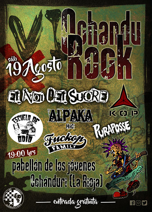 Cartel Ochandurock 2017