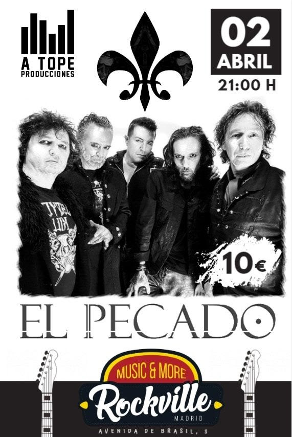 Concierto de El Pecado en Madrid