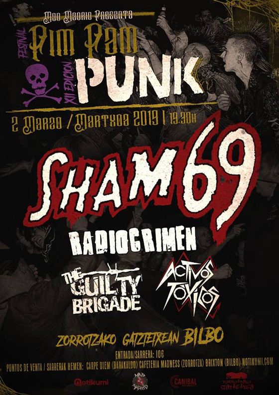 Cartel Pim Pam Punk 2019