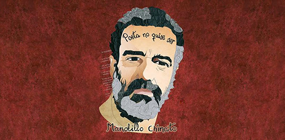 Portada de Poeta no quise ser, de Manolo Chinato