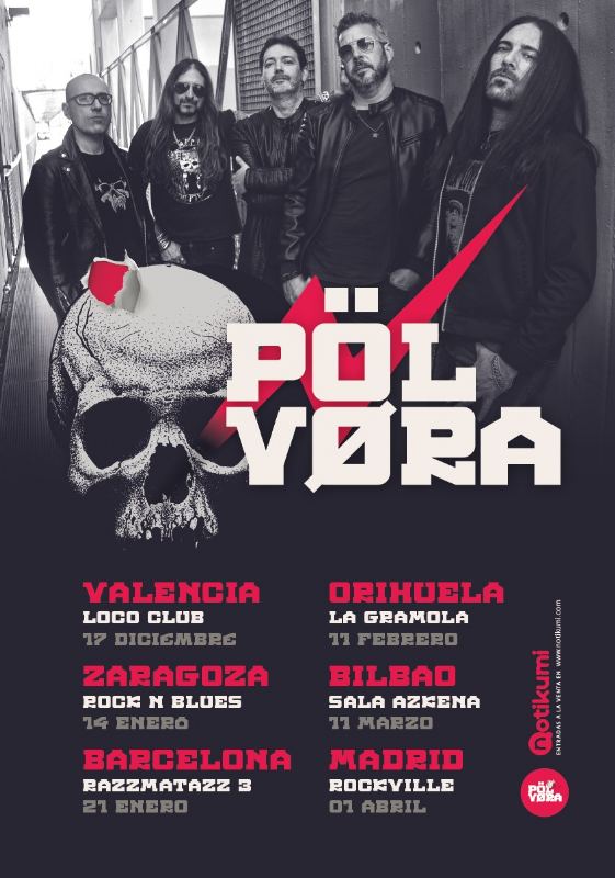  Pölvora (3/5 partes Uzzhuaia ) .11/03 Bilbao. 01/04 Madrid Polvora-gira-conciertos