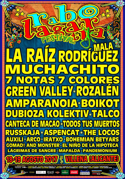 Cartel Festival Rabolagartija 2017