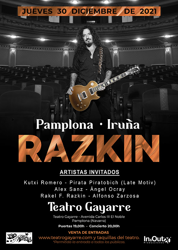 Concierto de Razkin en el Gayarre de Pamplona
