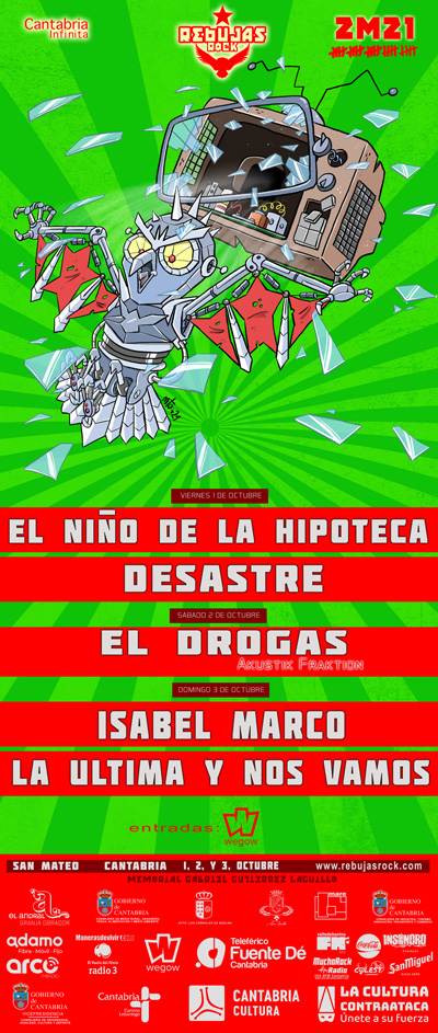 Cartel del Rebujas Rock 2021