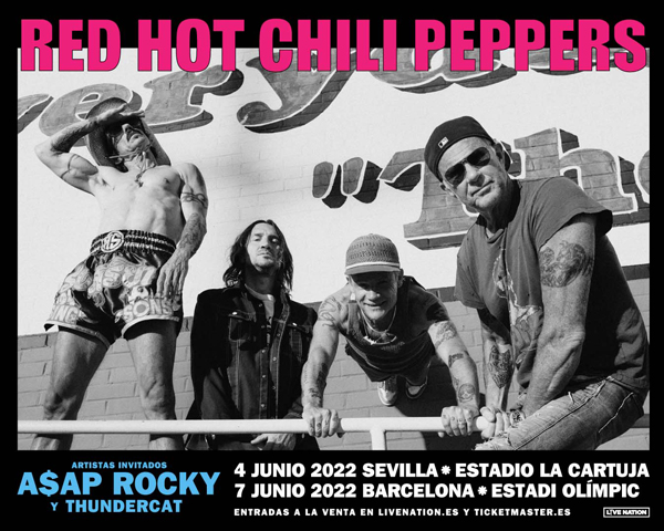 RHCP - Conciertos en Sevilla y Barcelona