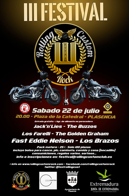 Festival Rolling Custom Rock de Plasencia