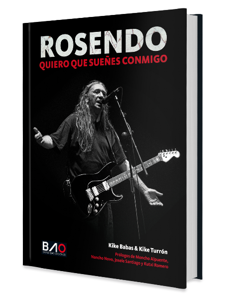 Portada libro Rosendo. Quiero que sueñes conmigo