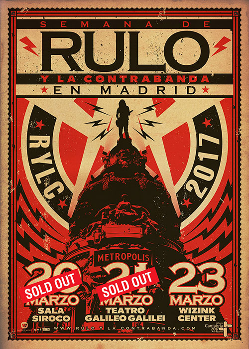 Rulo y La Contrabanda en Madrid