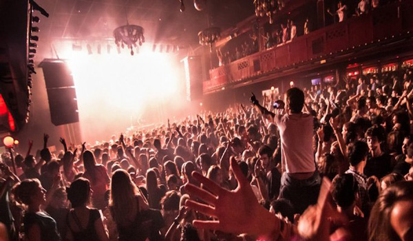 Sala Apolo Barcelona - Concierto-expermimento con test de antígenos