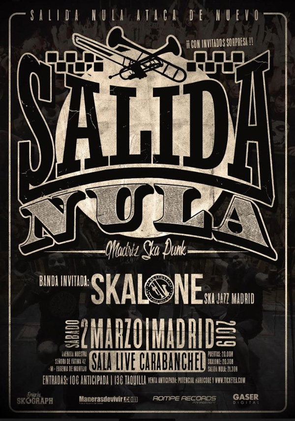 Concierto de Salida de Nula en Madrid