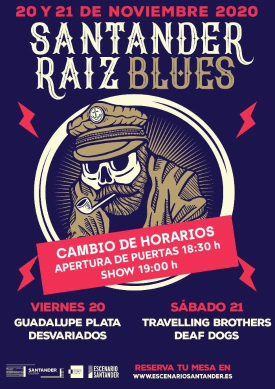 Cartel del festival Santander Raíz Blues
