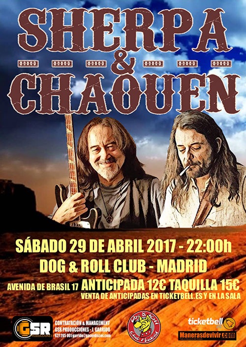 Concierto de Sherpa y Carlos Chauen en Madrid