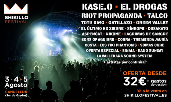 Avance cartel Shikillo Festival 2017