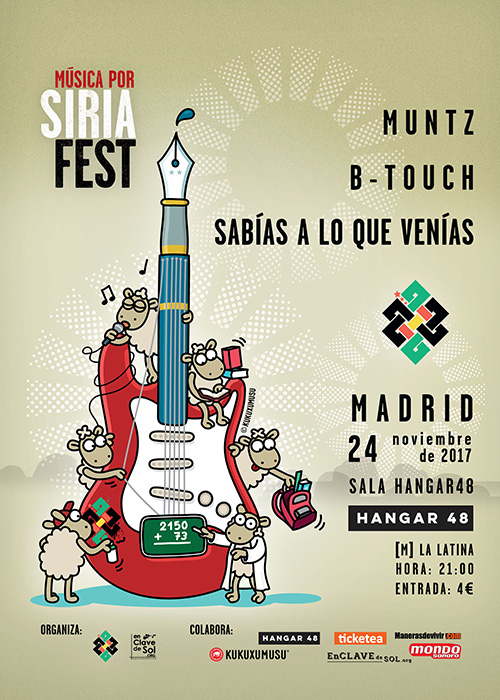 Música por Siria Fest Madrid