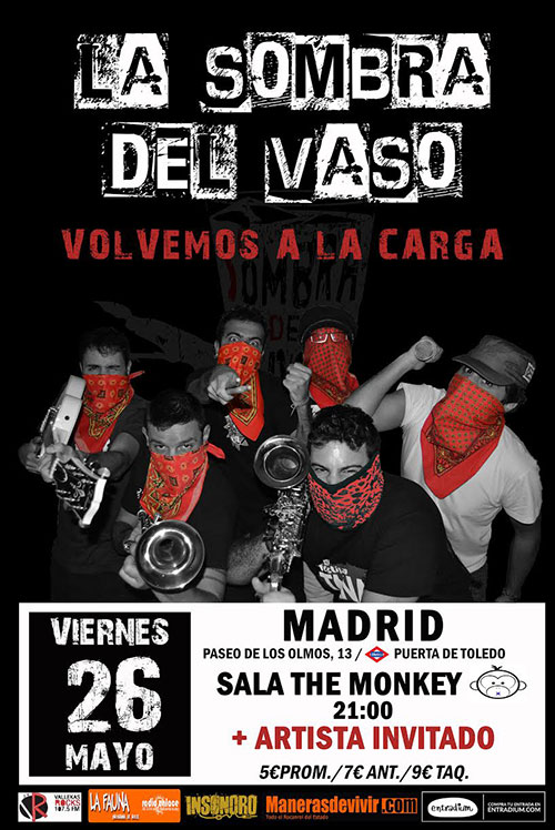 La Sombra del Vaso - Concierto en Madrid