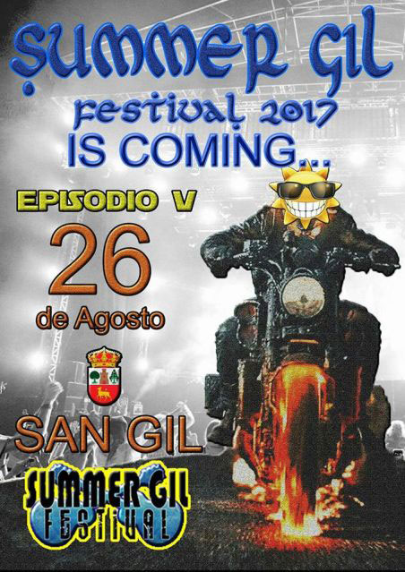 Cartel Festival solidario Summergil