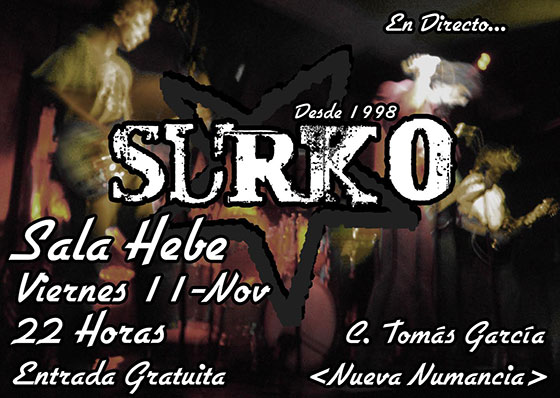 Cartel Aniversario Surko