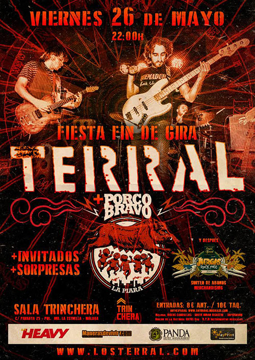 Terral y Porco Bravo en Sevilla