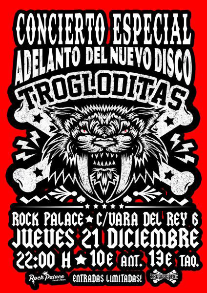 Concierto de Trogloditas en Madrid
