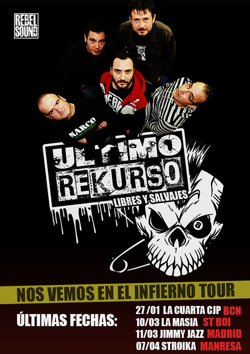 Fechas gira Ultimo Rekurso