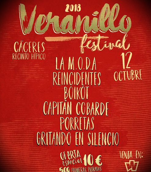 Cartel del Veranillo Festival 2018